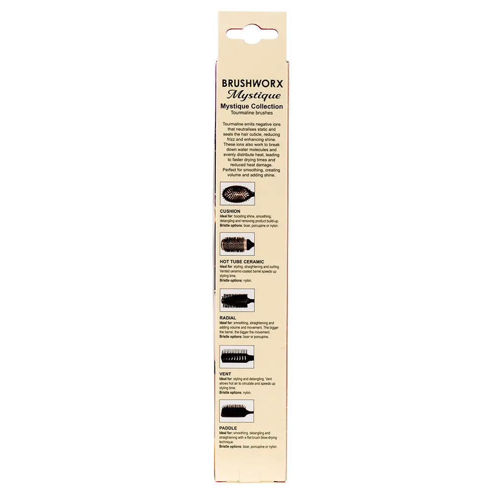 Brushworx Mystique Tourmaline Radial Hot Tube - XSmall 30mm