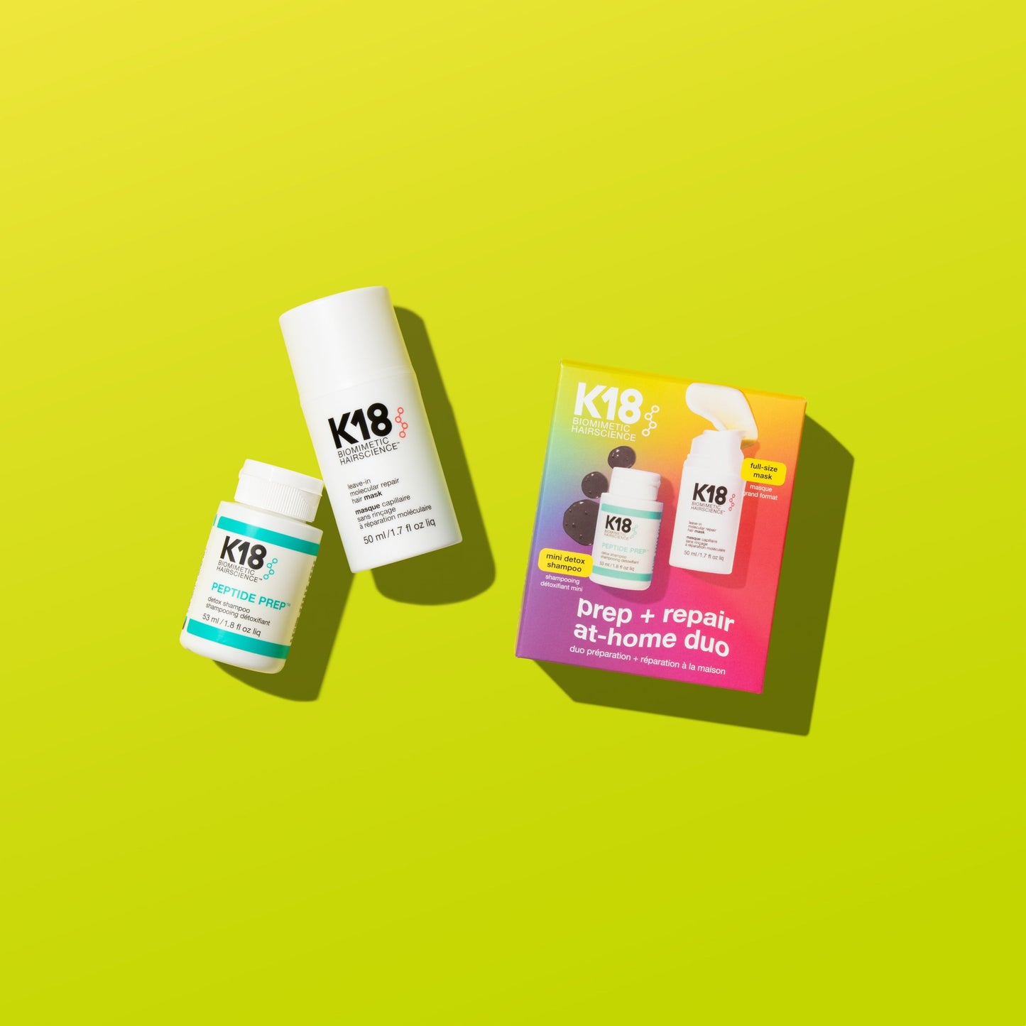 K18 Prep + Repair at Home Duo Pack - Limited Edition