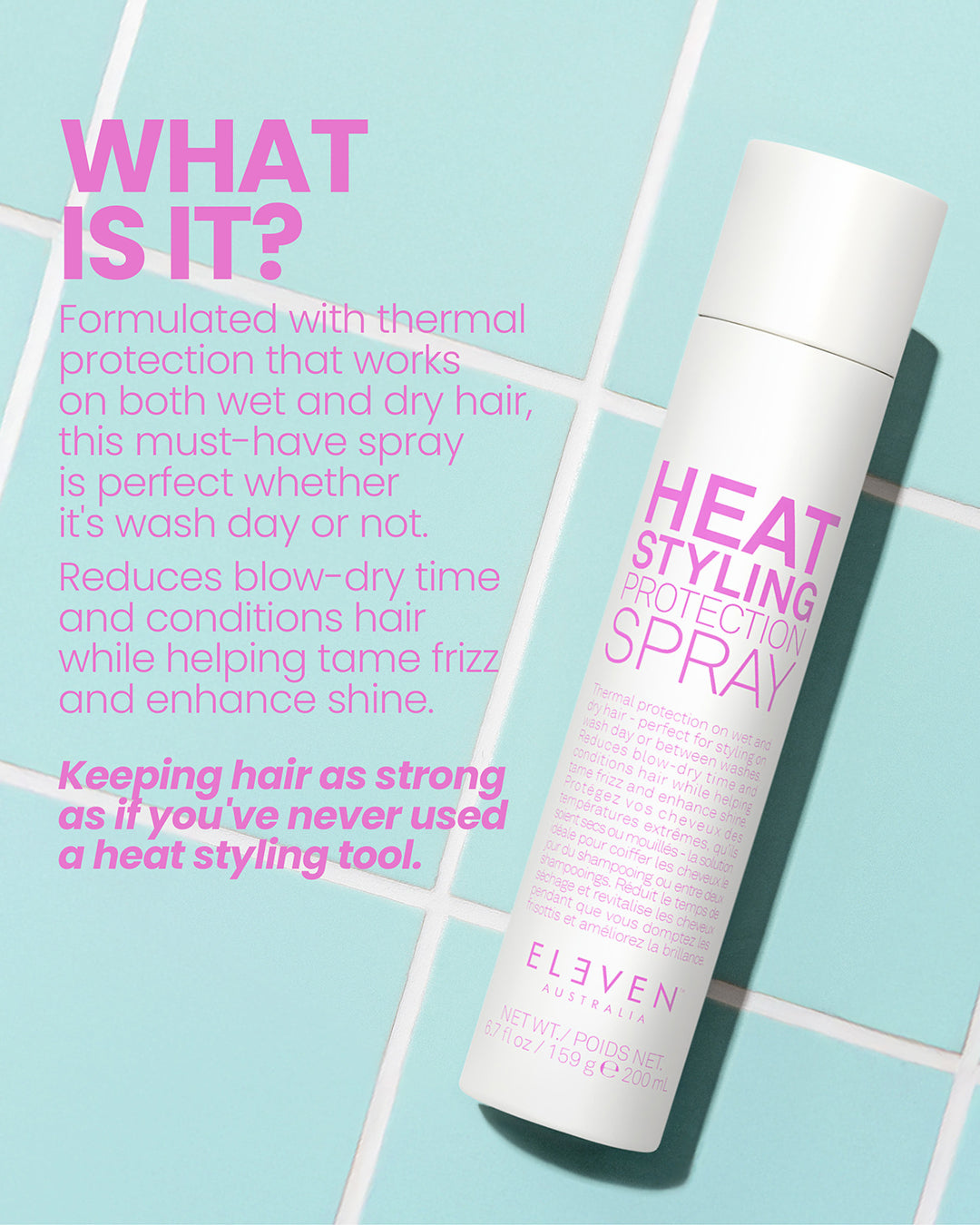 ELEVEN Australia Heat Styling Protection Spray 200ml