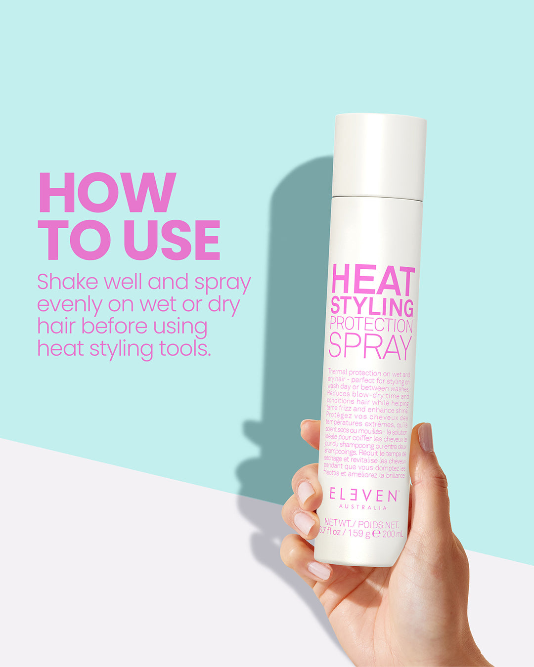 ELEVEN Australia Heat Styling Protection Spray 200ml