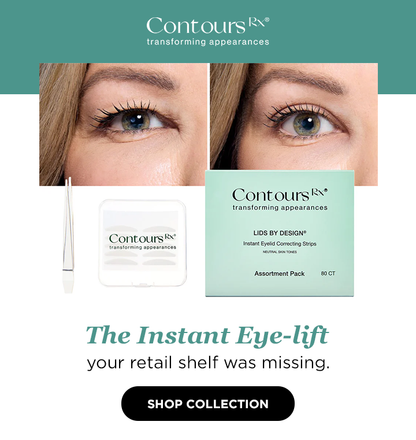 Contours Rx Lids by Design 5mm Eye Lift Strips - 80 Pack