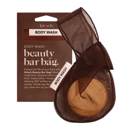 Kitsch Body Bar Saver Bag - Chocolate