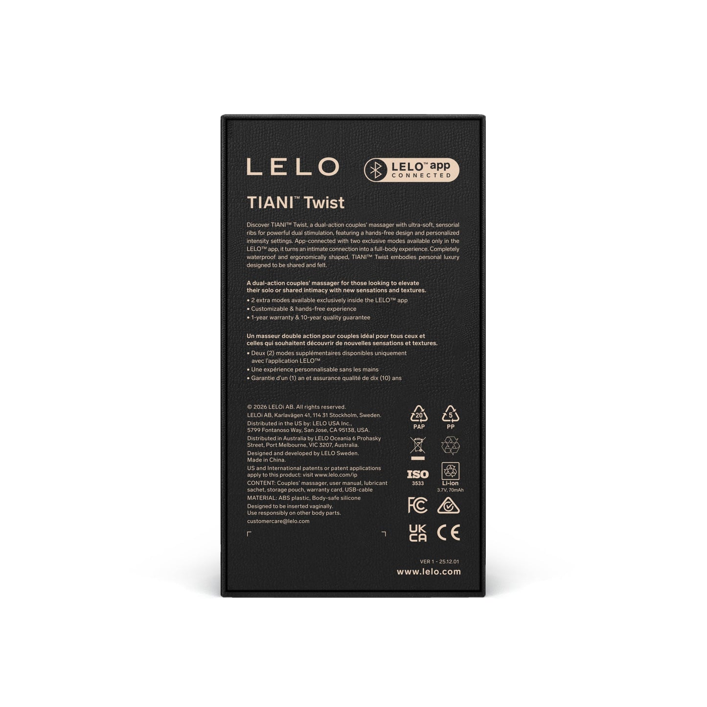 LELO TIANI Twist - Soft Pink