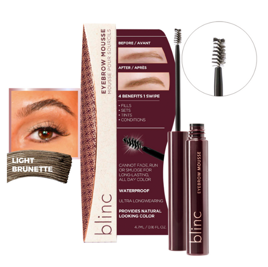 Blinc Eyebrow Mousse - Light Brunette 4g