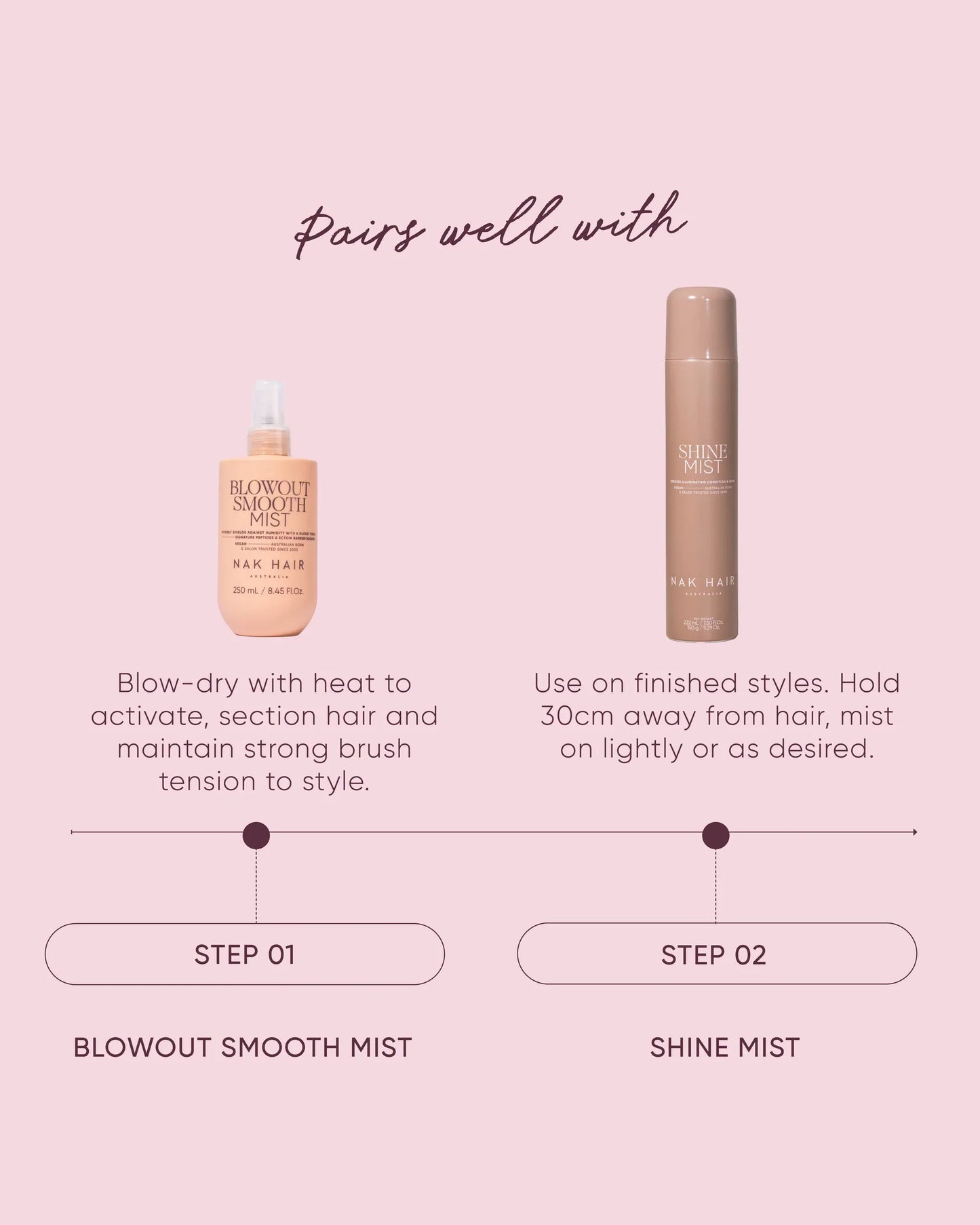 NAK Signature Blowout Mist 250ml