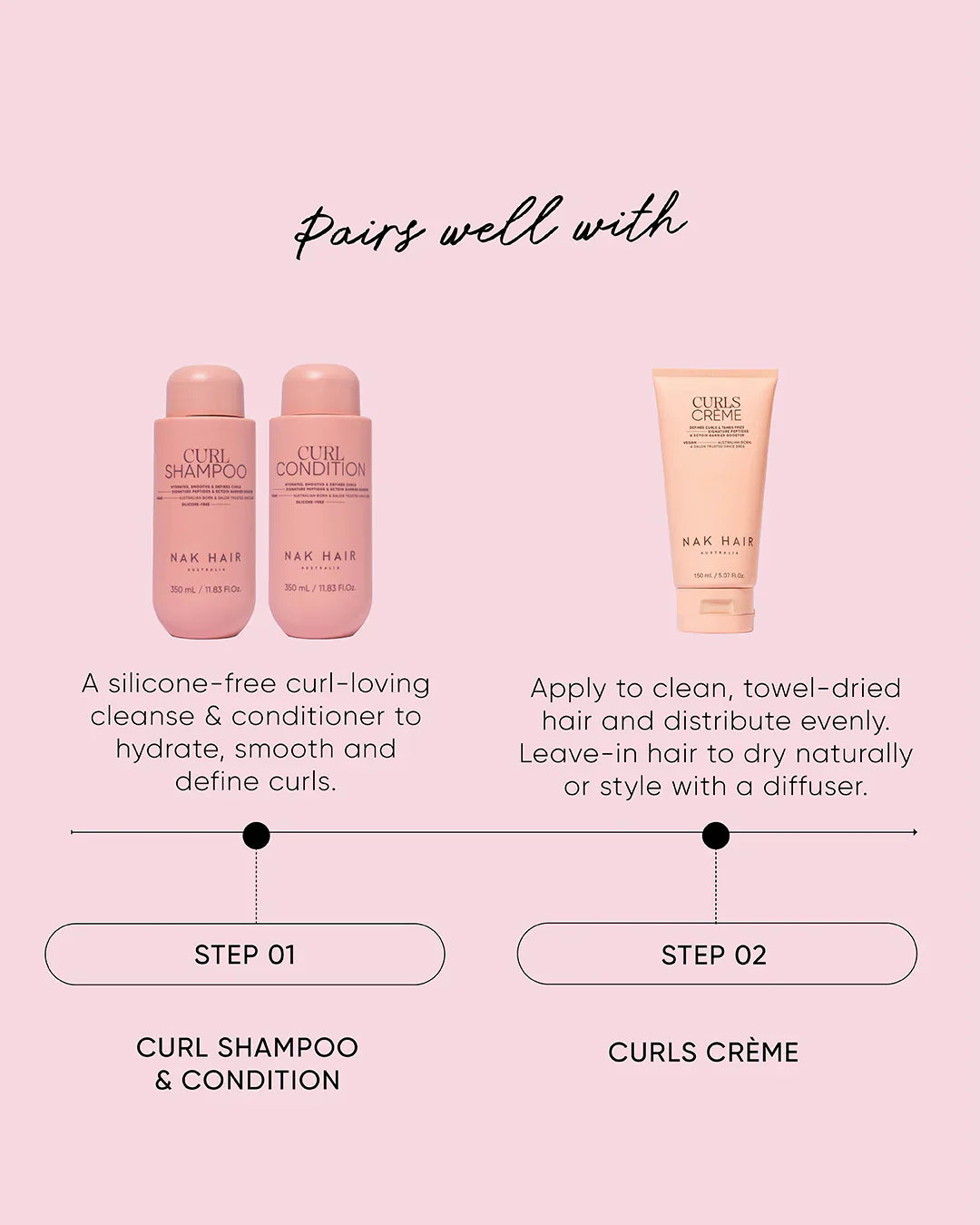 NAK Signature Curl Shampoo 350ml