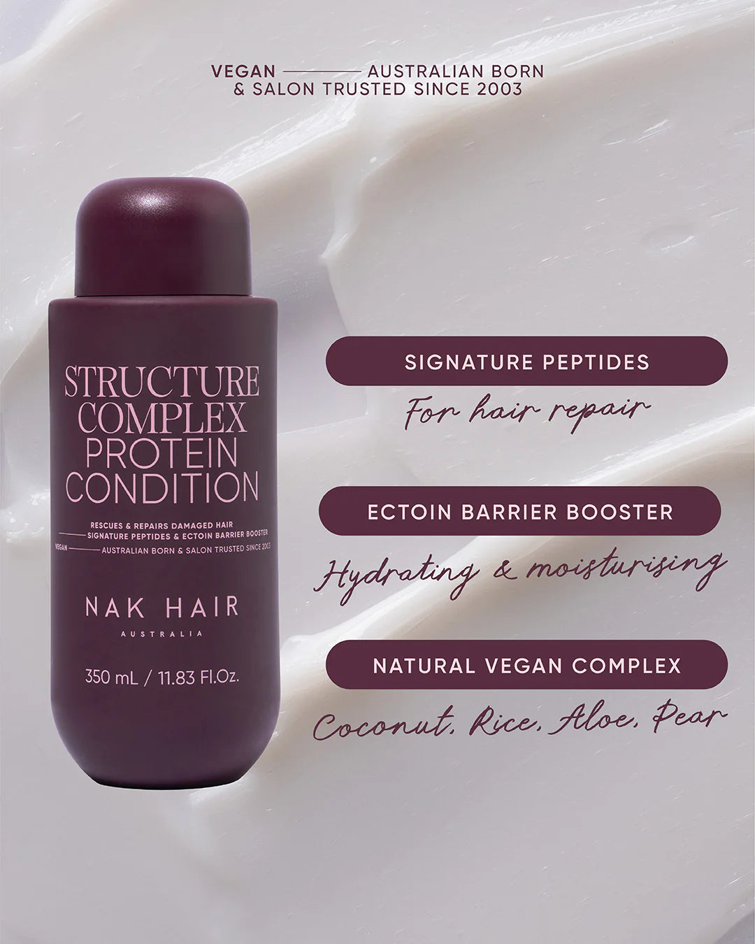 NAK Structure Complex Protein Conditioner 350ml