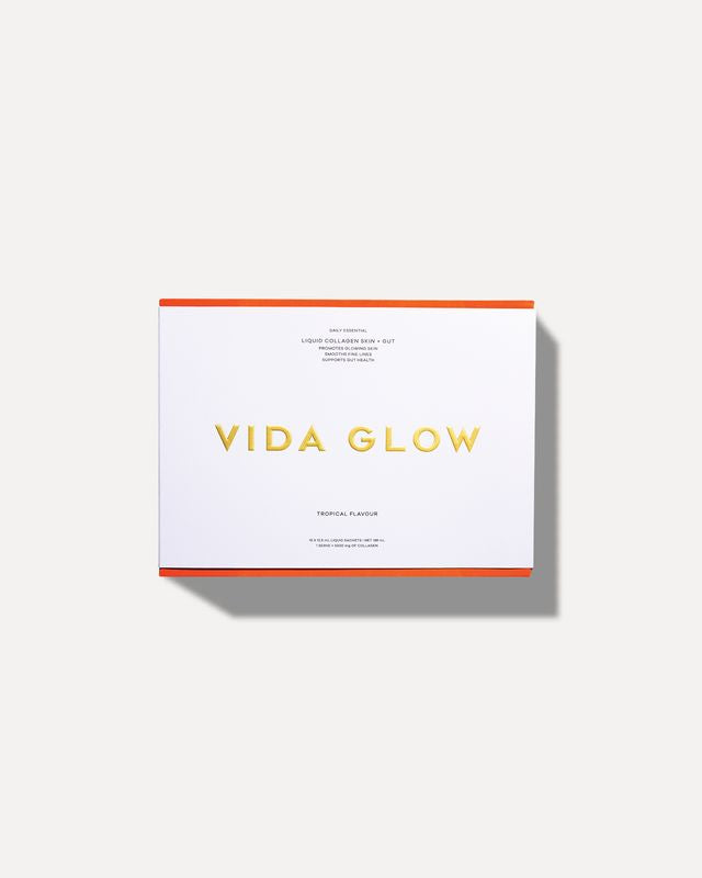 Vida Glow Liquid Collagen Skin + Gut - Tropical 15 x 12.5ml Sachets