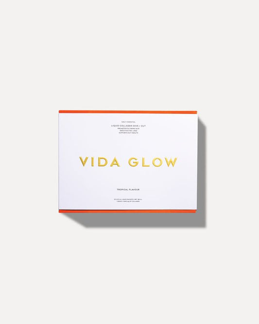 Vida Glow Liquid Collagen Skin + Gut - Tropical 15 x 12.5ml Sachets