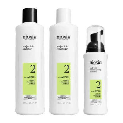 Nioxin Scalp + Hair Thickening System 2 Full Size Kit