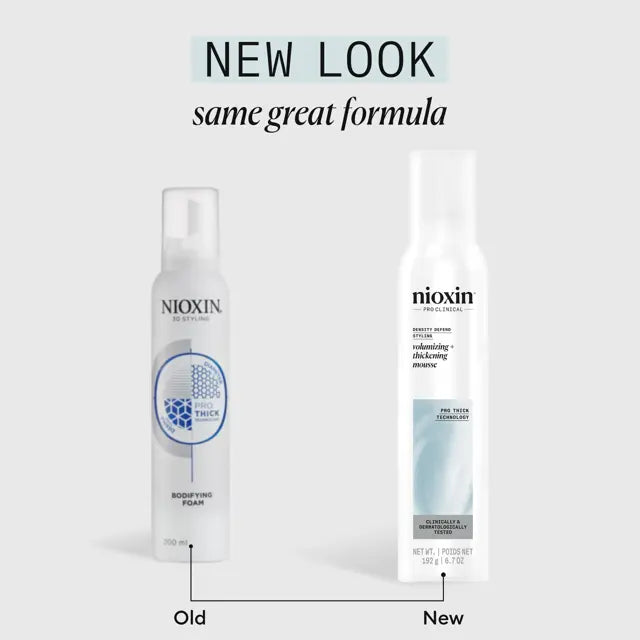 Nioxin Volumizing + Thickening Mousse 200ml