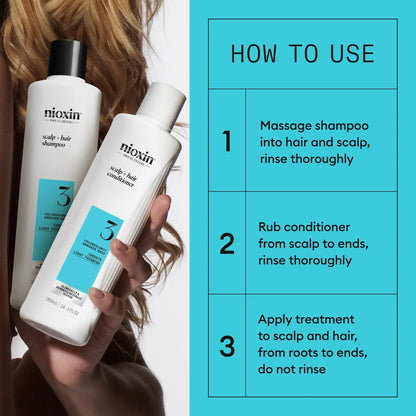 Nioxin Scalp + Hair Thickening System 3 Trial Kit