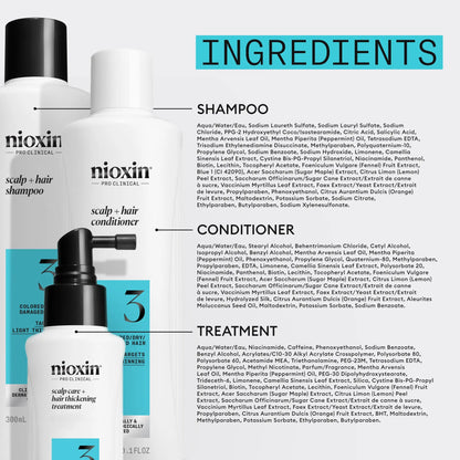 Nioxin Scalp + Hair Thickening System 3 Trial Kit