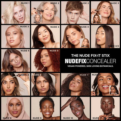 NUDESTIX Travel Nudefix Concealer 3ml (Various Shades)
