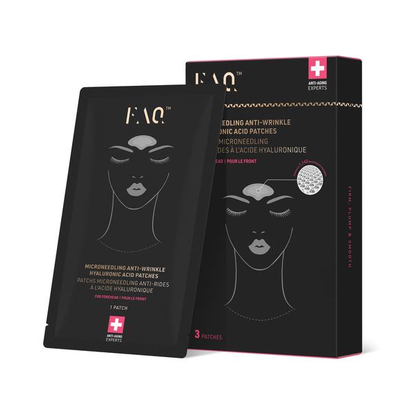 FOREO FAQ Forehead Microneedling Anti-Wrinkle Hyaluronic Acid Patches 3 Patches