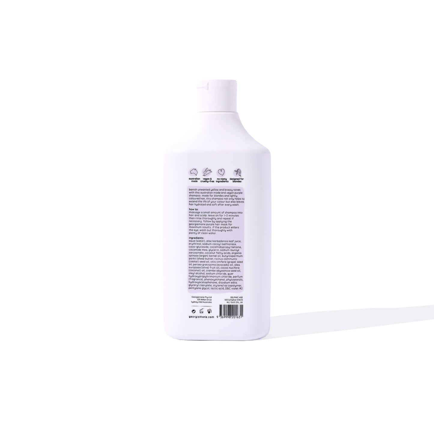 georgiemane Purple Shampoo 300ml