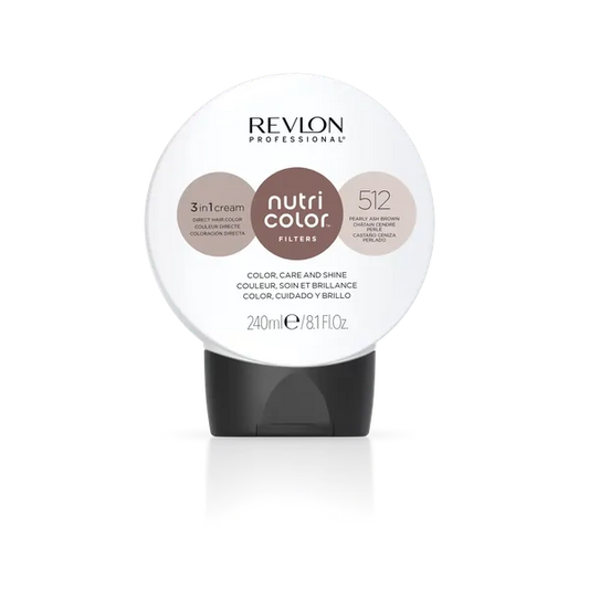 Revlon Professional Nutri Color Filter - 512 Pearly Ash Brown 240ml