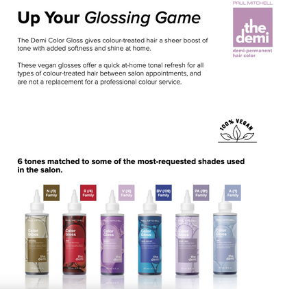Paul Mitchell The Demi Color Gloss- Pearl Ash 177ml