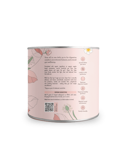 Nutra Naturals Super Gut - Strawberry Kiwi 225g