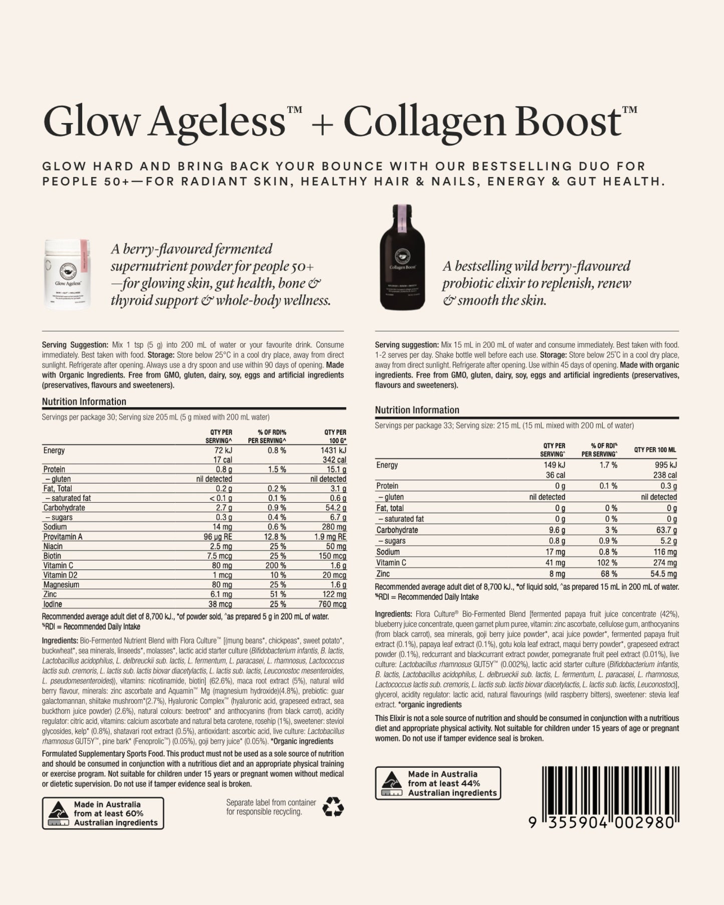 The Beauty Chef Ageless Glow-up Kit - Limited Edition