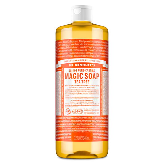 Dr. Bronner's Pure Castile Liquid Soap - Tea Tree 946ml