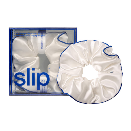 Slip Pure Silk Jumbo Scrunchie - Courtside