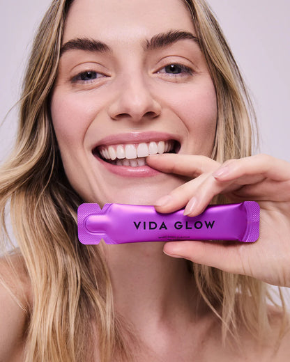 Vida Glow Liquid Collagen Skin Health Mixed Berry - 15 sachets
