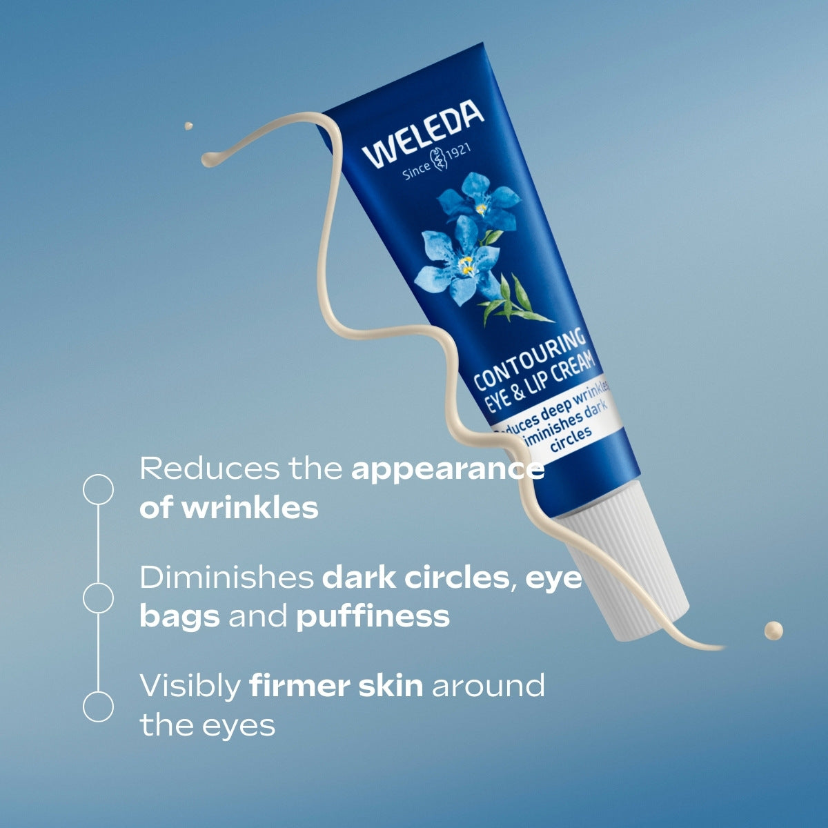 Weleda Contouring Eye and Lip Cream Blue Gentian and Edelweiss 10ml