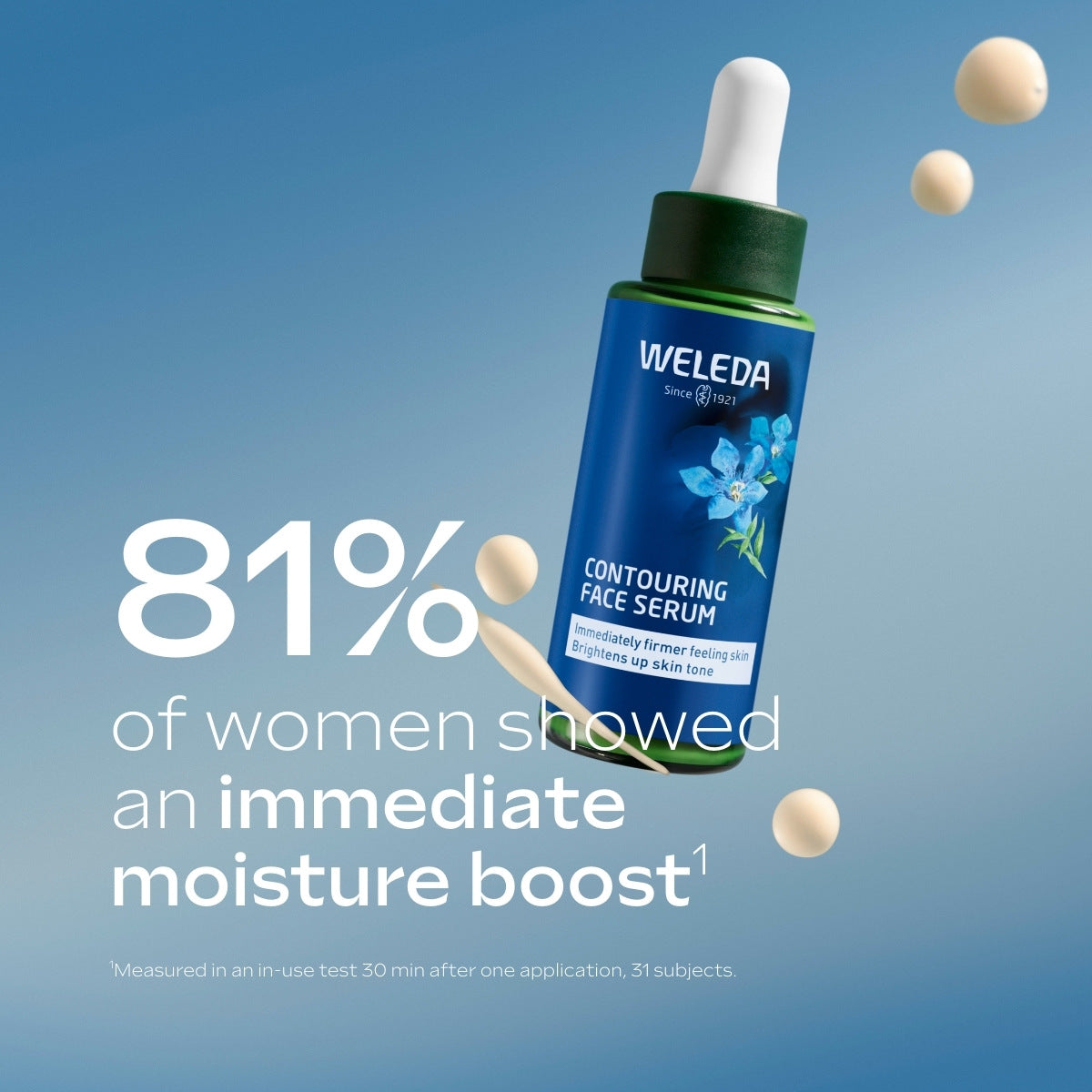 Weleda Contouring Face Serum Blue Gentian and Edelweiss 30ml