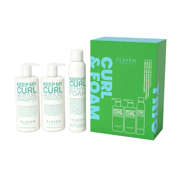 ELEVEN Australia ELEVEN Australia Curl & Foam Trio Pack Gift Sets [Health and Beauty]