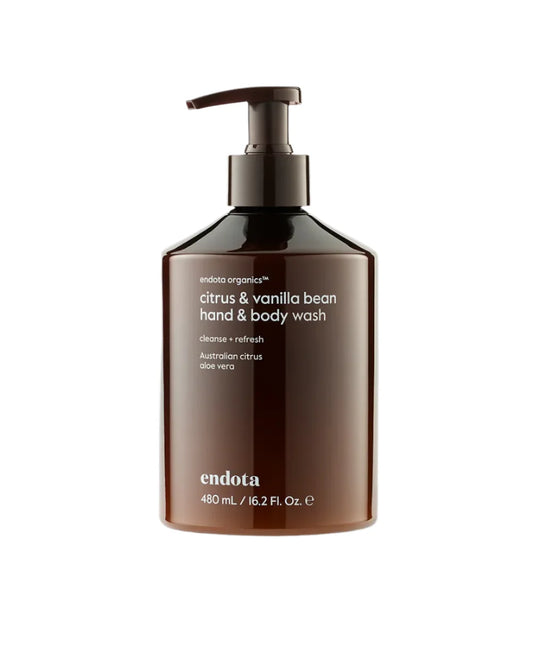 endota Citrus & Vanilla Bean Hand & Body Wash 480ml