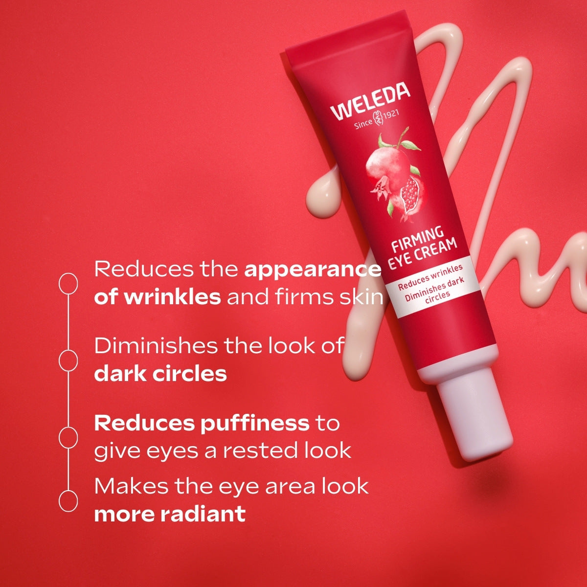 Weleda Firming Eye Cream Pomegranate and Maca Peptides 12ml