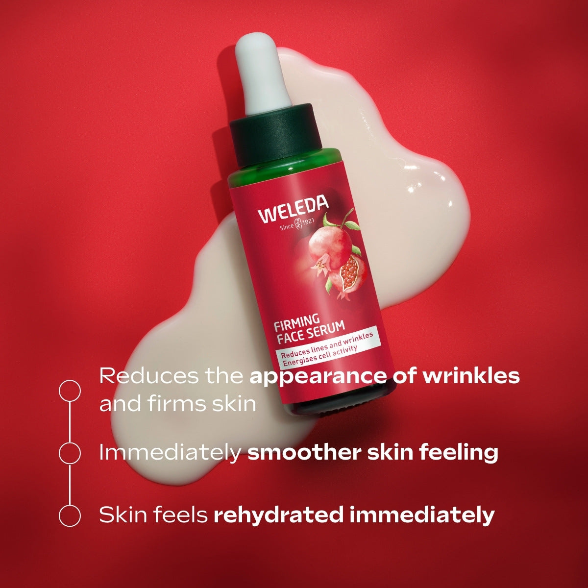 Weleda Firming Face Serum Pomegranate and Maca Peptides 30ml