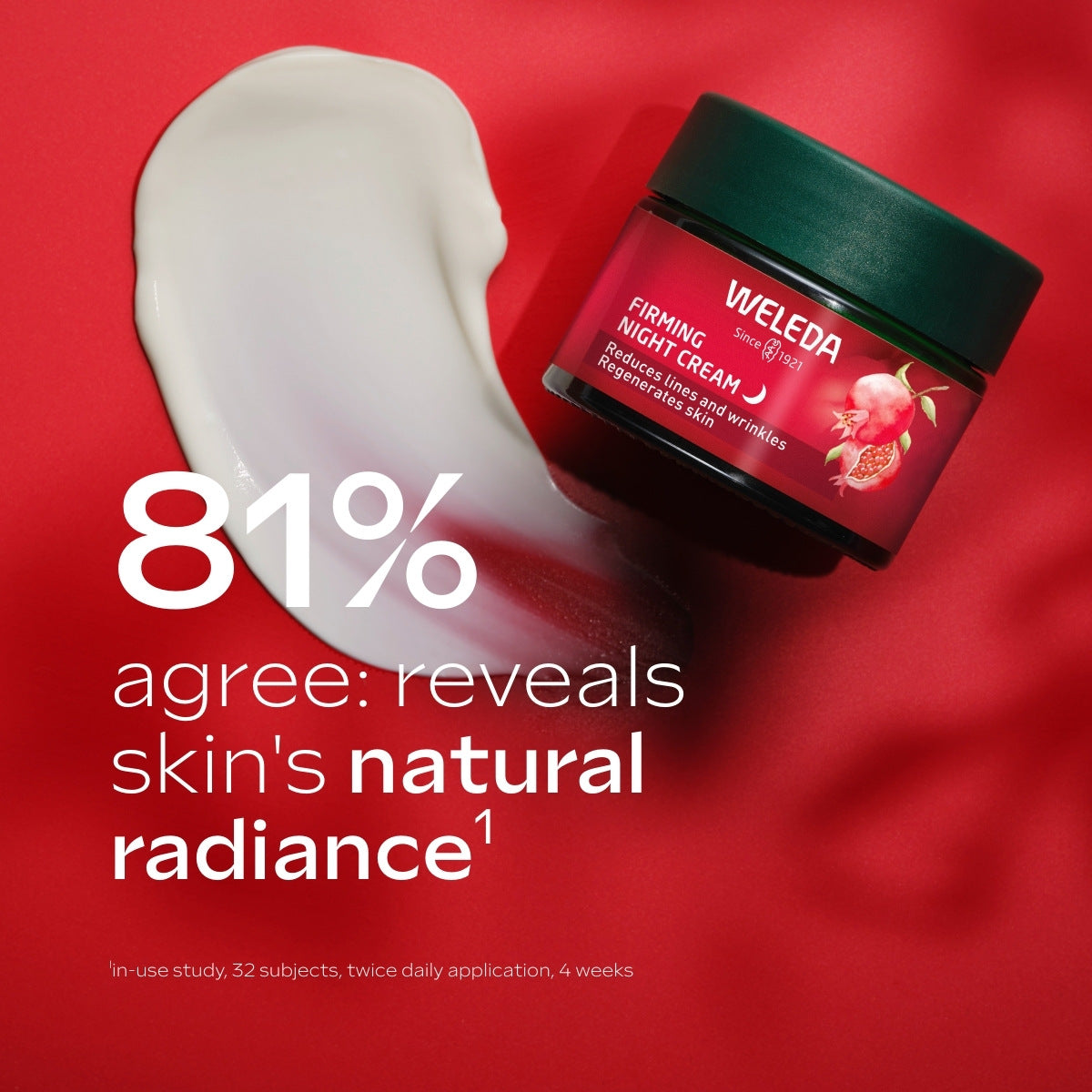 Weleda Firming Night Cream Pomegranate and Maca Peptides 40ml