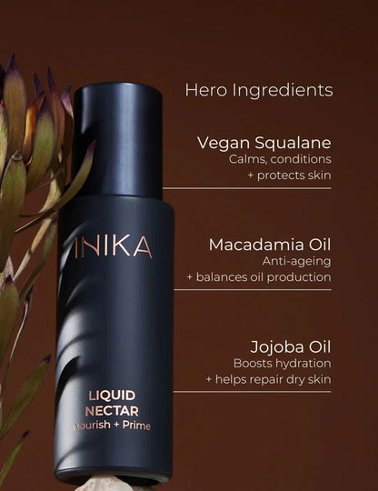 INIKA INIKA Organic Liquid Nectar 30ml Serums & Treatments