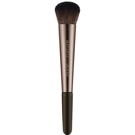 nude by nature Nude by Nature Round Liquid Foundation Brush Cosmetics