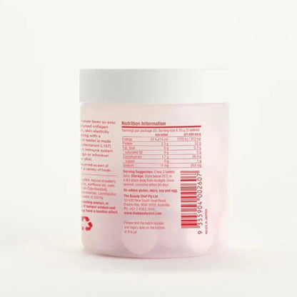 The Beauty Chef PLUMPERS Collagen Chewables Strawberry 90g