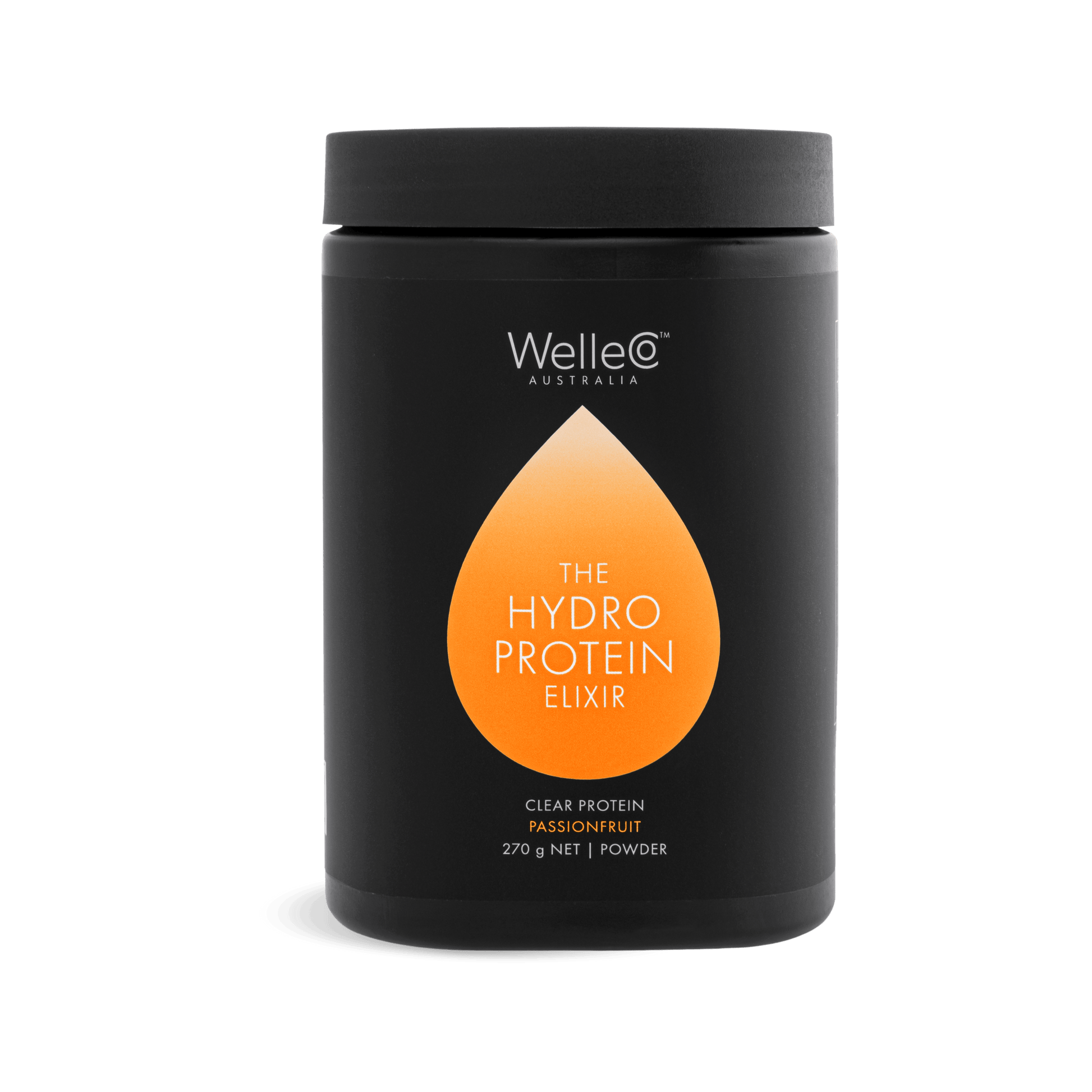 WelleCo WelleCo The HydroProtein Elixir - Passionfruit 270g